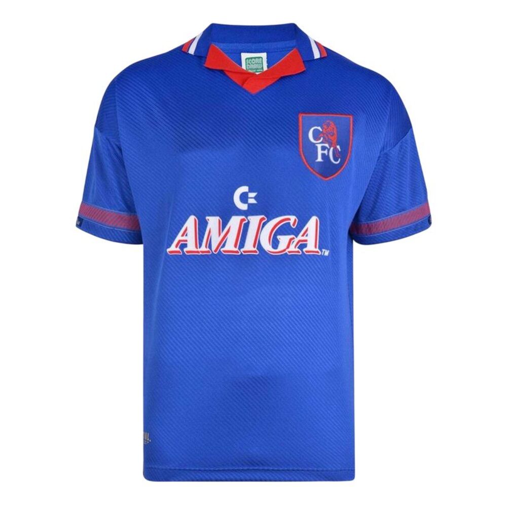 Score Draw Unisex Adult 1994 Chelsea FC Football Jersey / Blue